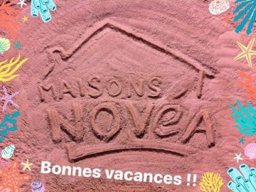 Les Maisons Novéa vous souhaitent de bonnes vacances !! 

????CONCOURS du plus beau château de sable !! ????
Joignez votre photo en commentaire et tentez de...