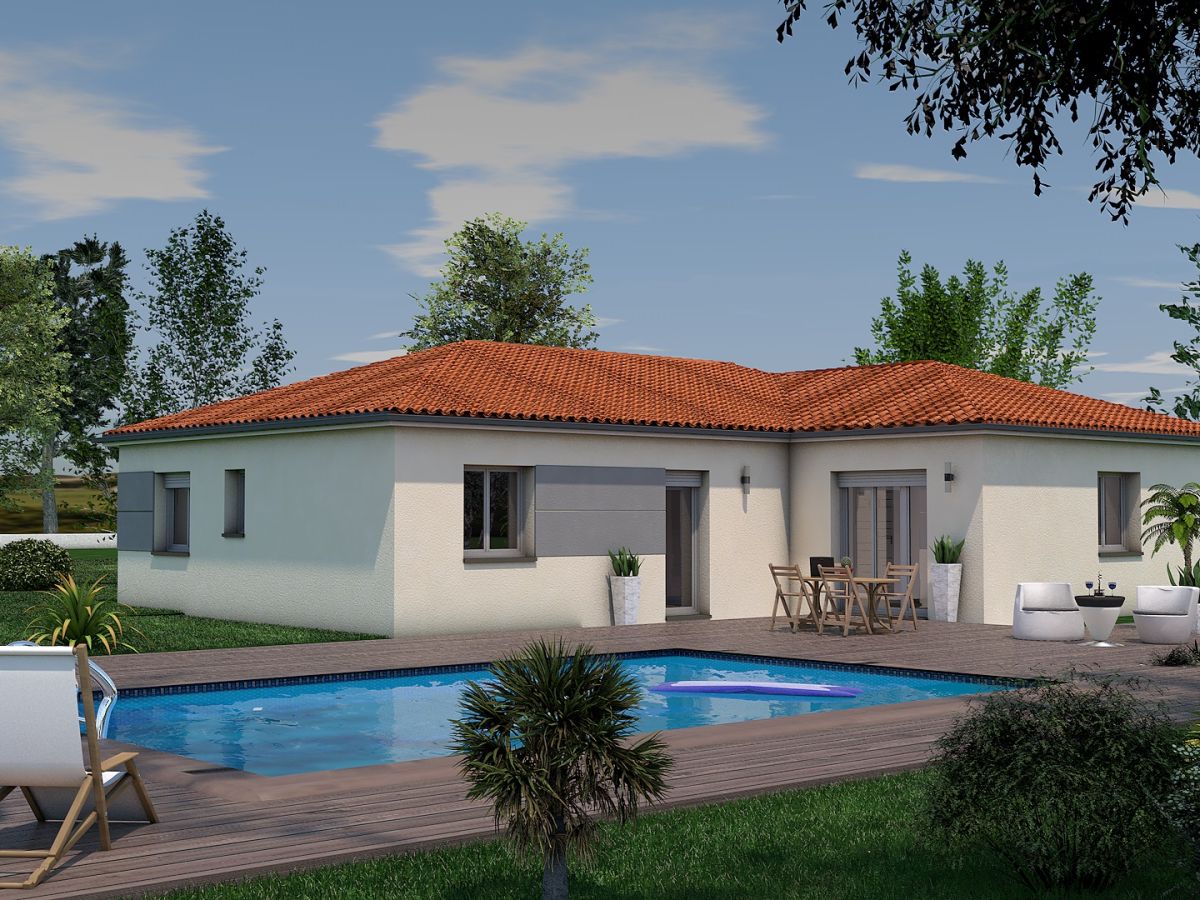 Maison traditionnelle projet 3D