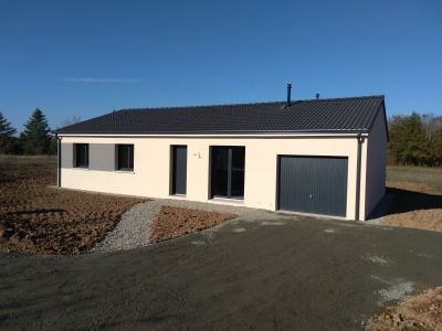 Maison contemporaine plain-pied Limousin